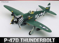 Academy 12474 Самолёт P-47D Thunderbolt 1/72