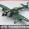 Academy 12474 Самолёт P-47D Thunderbolt 1/72