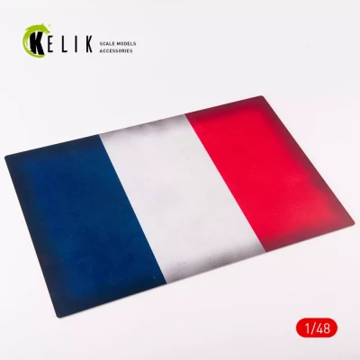 Reskit S48029 France Flag (410 x 270 mm) 1/48
