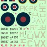 Model Maker Decals D48134 Supermarine Spitfire Mk.V in Polish service part II 1/48
