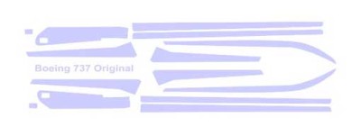 KV Models 14850 Boeing 737-100/Boeing 737-200 (EASTERN EXPRESS #14415,#14469,#14470) EASTERN EXPRESS 1/144