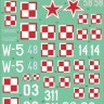 Model Maker Decals D72050 Yakovlev Yak-1/Yak-7/Yak-9 in Polish service vol.2 1/72