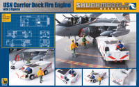 Kinetic SW48007 Пожарная машина Usn fire engine 1/48