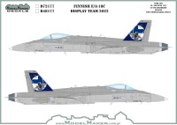 Model Maker Decals D72177 Finnish McDonnell-Douglas F/A-18C Display Team 2022 1/72