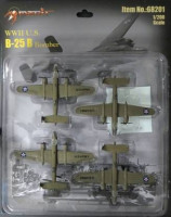 Merit 68201 Американский бомбардировщик B-25 (4 шт) 1/200
