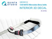 Quinta studio QR35012 Привязные ремни NATO Mercedes-Benz (для всех моделей), 2 шт 1/35
