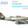 Quinta studio QD32069 Me 262A (Revell) 1/32