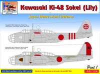 Hm Decals HMD-72096 1/72 Decals Ki-48 Sokei Japan Home Isl.Def. Part 1