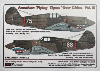AML AMLC144032 Decals American 'Flying Tigers' o.China Pt.3 1/144