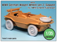 DEF Model DW30002 WWII German Wagen Wheel set 2