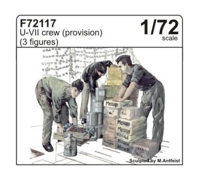 CMK F72117 U-VII crew (provision) (3fig. ) 1/72