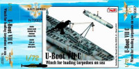 CMK N72007 U-Boot VII Winch for loading torpedoes on sea for REV 1/72