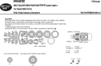 New Ware NWA-M1192 Mask MiG-21 bis/MF/MFN/PFM/R/SMT BASIC (EDU) 1/48