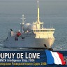 Combrig 70751WL French Dupuy de Lome Intelligence Ship, 2006 1/700