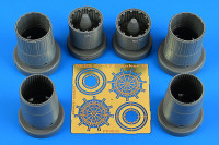Aires 4835 Su-27 Flanker B exhaust nozzles (KITTYH) 1/48