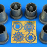 Aires 4835 Su-27 Flanker B exhaust nozzles (KITTYH) 1/48