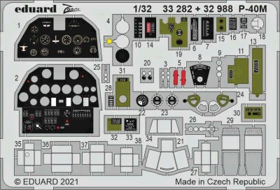 Eduard 33282 P-40M (TRUMP) 1/32