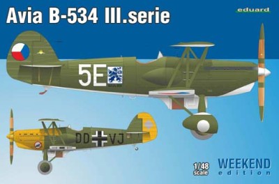 Eduard 08478 Avia B-534 III.serie 1/48