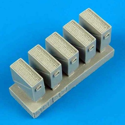 QuickBoost QB48296 AC-47 Vietnam Gunship ammunition boxes 1/48