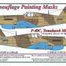 AML AMLM73035 Камуфляжные маски P-40C Tomahawk Mk.IIB 1/72
