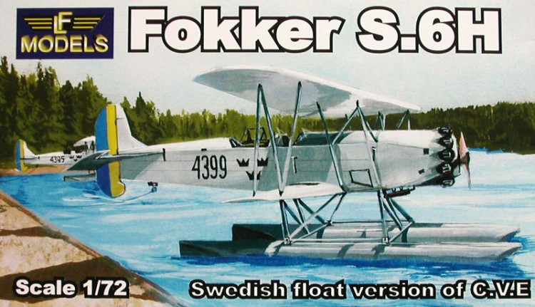 LF Model 72069 Fokker S.6H (Swedish float version) 1/72