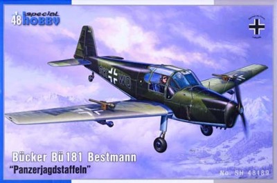 Special Hobby SH48189 1/48 Bucker Bu 181 'Panzerjagdstaffeln'