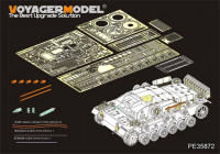 Voyager Model PE35872 StuG III Ausf C/D Africa troop Basic (For Dragon 6851) 1/35