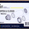 Reskit RSU32-0046 F-14A open & closed exh.nozzles (TAM) 1/32