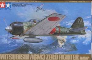 Tamiya 61025 А6М3 Type 32 Zero Fighter (Hamp) 1/48