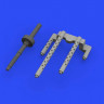 Eduard 648516 BRASSIN 1/48 P-38F/G gun barrels (TAM)