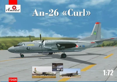 A-Model 72426 Antonov An-26 late 'Curl' (3x camo) 1/72
