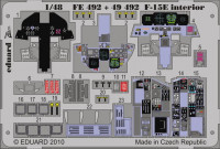 Eduard FE492 F-15E interior S.A. ACA