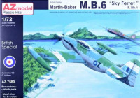 Az Model 75080 Martin-Baker MB.6 Sky Ferret F.Mk.1 (3x camo) 1/72