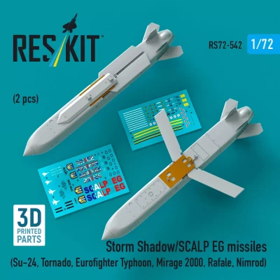 Reskit RS72-542 Storm Shadow/SCALP EG missiles (2 pcs.) 1/72