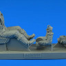 Aerobonus 320144 USAAF WWII Pilot w/ seat for P-51B/C Mustang 1/32