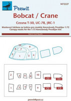 Peewit M72227 1/72 Canopy mask Cessna Bobcat/Crane (KP)