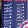 HGW 248910 Decals P-47D Razorback over New Guinea&Saipan 1/48