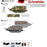 Star Decals STAR35909 Spanish Civil War #2. CA-1 Schneider. Republican side - militias of JSU, UGT and UHP 1/35