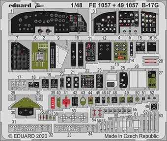 Eduard FE1057 1/48 B-17G (HKM)