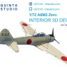 Quinta Studio QD72162 A6M2 Zero (производства Mitsubishi) (Tamiya) 1/72