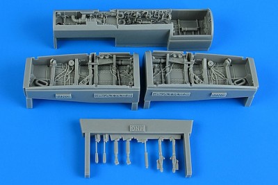 Aires 4899 F/A-18E/F/G Super Hornet wheel bay (MENG) 1/48