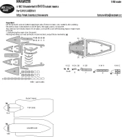 New Ware NWA-M1226 Mask A-10 C Thunderbolt II BASIC (GWH) 1/48