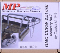 Mp Originals Masters Models MP-48011 1/48 GMC CCKW 2,5t 6x6 conversion set 4 (TAM)