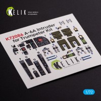 Reskit K72086 A-6A Intruder interior 3D decals (TRUMP) 1/72