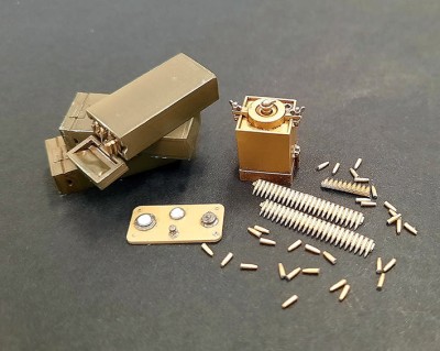 Plusmodel DP3017 Accessories for Minerva WWI (3D Print) 1/35