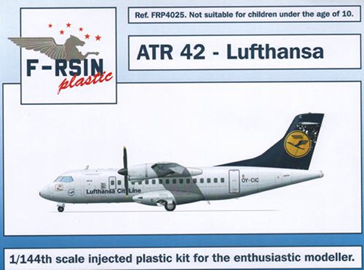 F-rsin Plastic FRP4025 ATR-42 Lufthansa 1/144