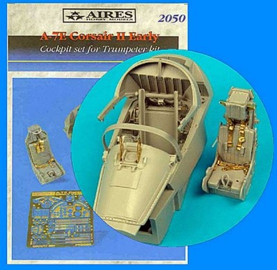 Aires 2050 A-7E Corsair II cockpit set - early version 1/32