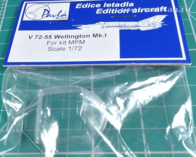 Pavla Models V72-55 Wellington Mk.I for MPM 1:72