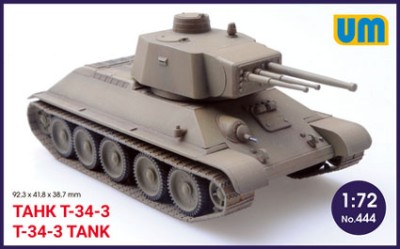 UniModel UMM-72444 Танк Т-34-3 1/72