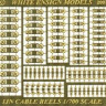 White Ensign Models PE 0783 IJN CABLE REELS 1/700